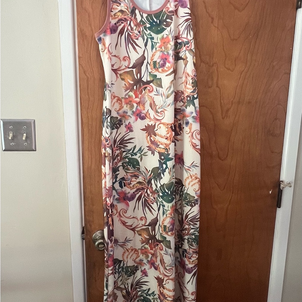 LuLaRoe Floral Dani Maxi Dress